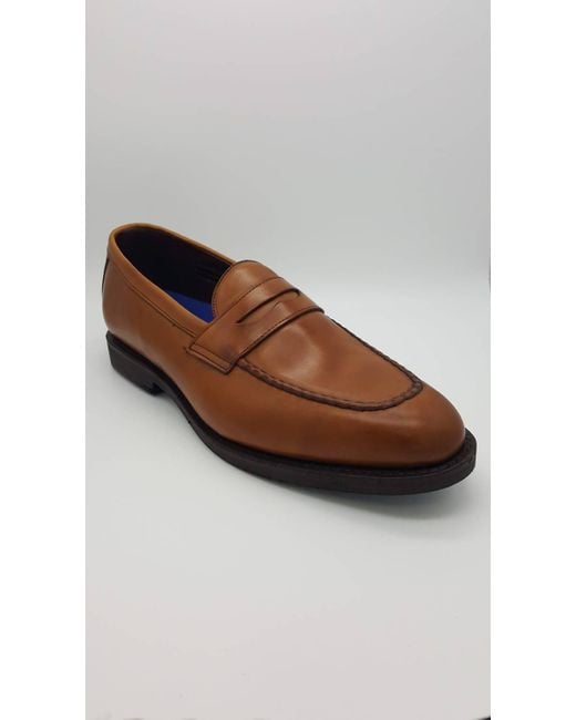 Allen Edmonds Brown Sfo Dress Loafers for men