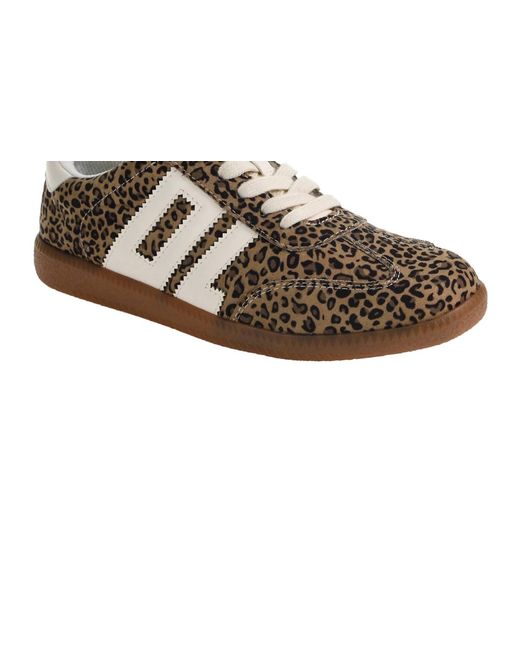 Dirty Laundry Black Cheetah Sneaker