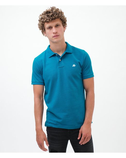 Aéropostale A87 Logo Piquac Polo in 