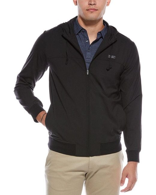 Travis Mathew Black Wanderlust Pullover for men