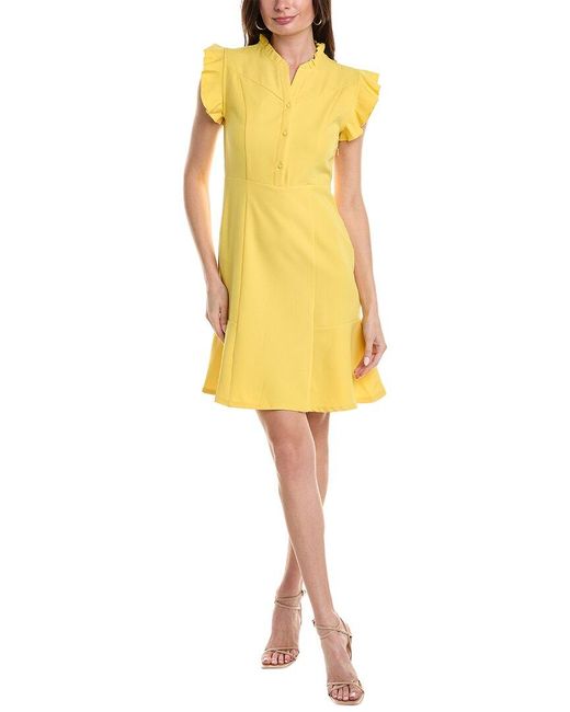 Nanette Lepore Yellow Nolita Mini Dress