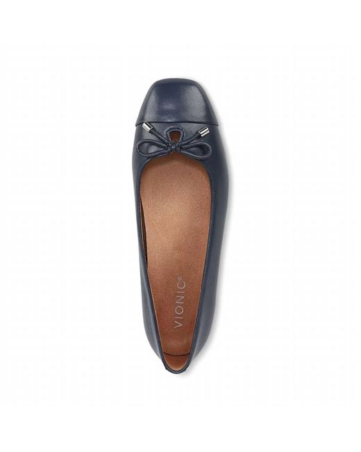 Vionic Blue Klara Flat