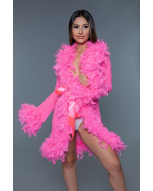 TRUEDAMES Pink Lux Robe