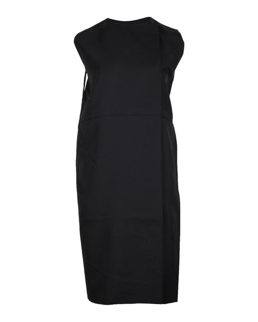 Marni Women's Black Sleeveless Knee-Length Dress - Main Image