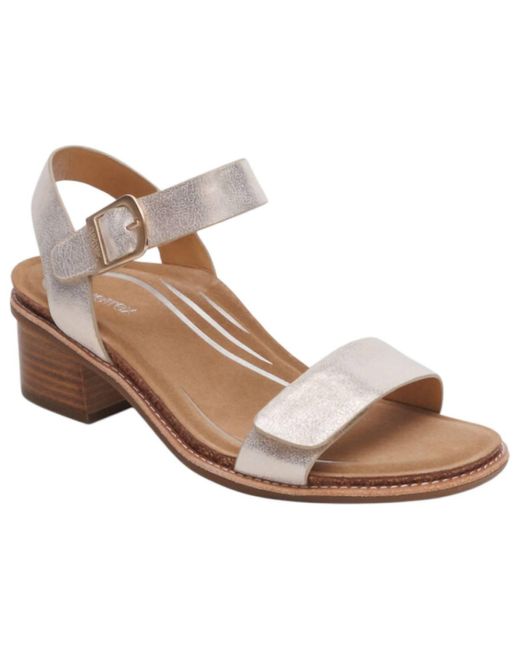 Aetrex White Mae Heels