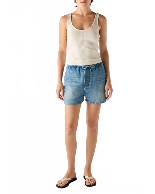 AMO Blue Simone Shorts