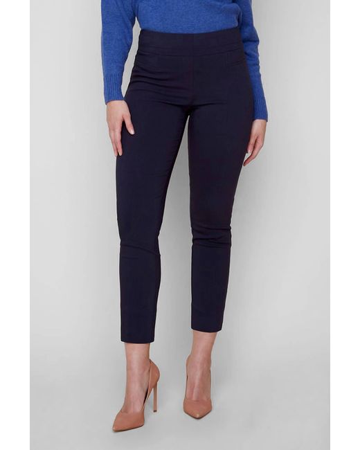 Renuar Blue Ankle Length Pants