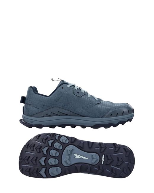 Altra Lone Peak 6 Trail Running Shoe D wide Width in Blue Lyst