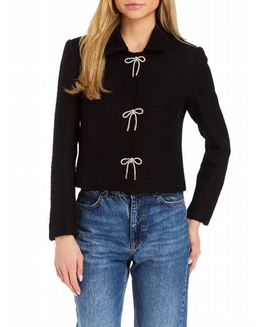 Drew Black Cris Tweed Jacket
