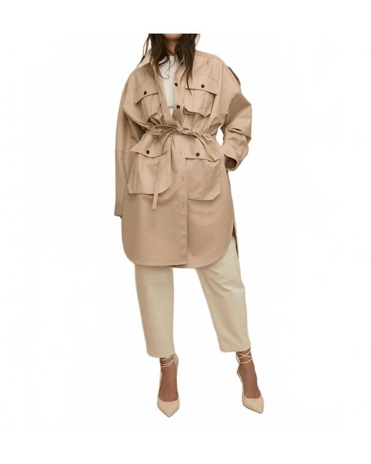 Marissa Webb Natural Dante Utility Jacket