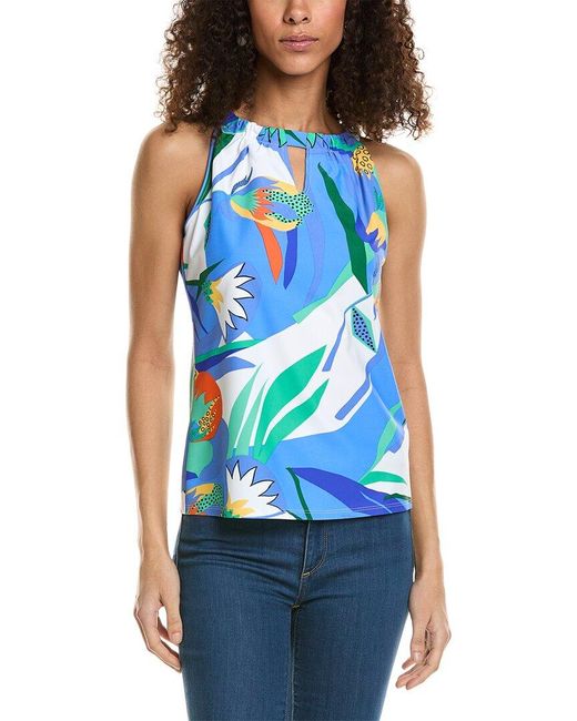 Jude Connally Blue Claire Tank Top