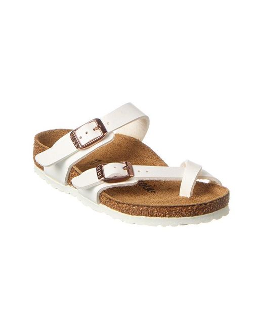 birkenstock mayari white narrow