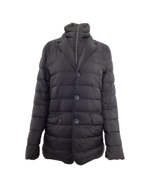 Herno Blue Legend Down Blazer With Removable Bib