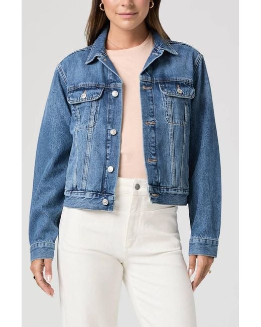 PAIGE Blue Mari Jacket