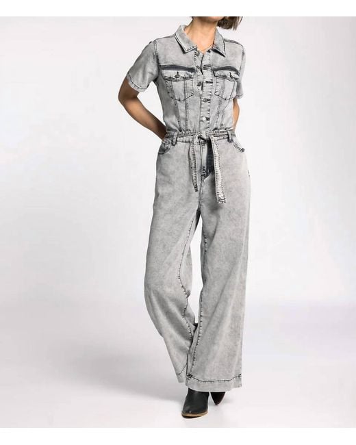 Thread & Supply Gray Willie Jumpsuit