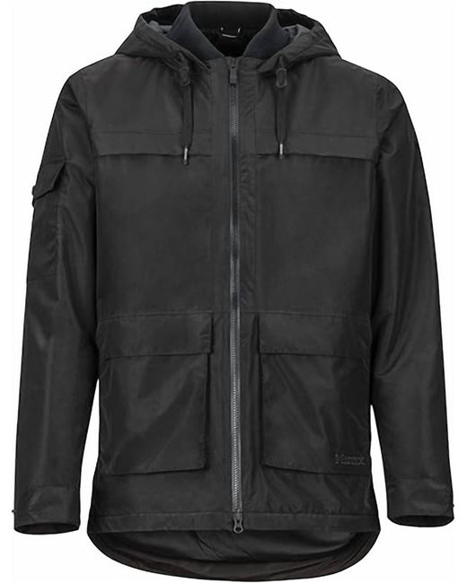 Marmot Black Bennu Parka Jacket for men