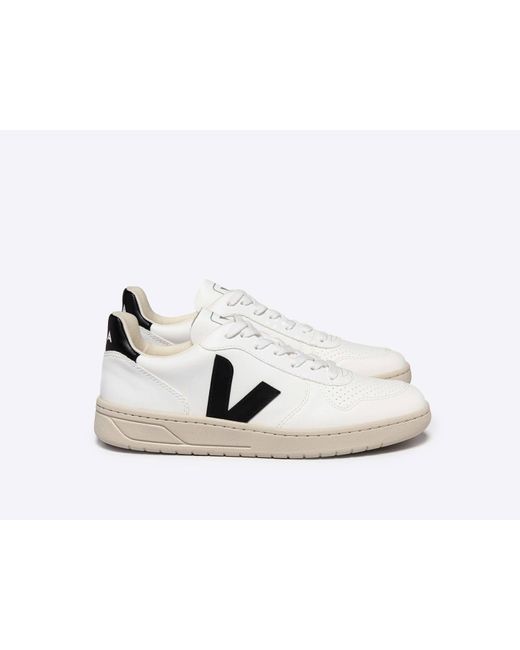 Veja White V-10 Cwl Sneakers for men