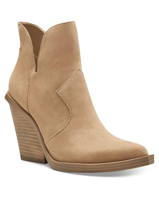 Jessica Simpson Brown Leeshi Ankle Boot