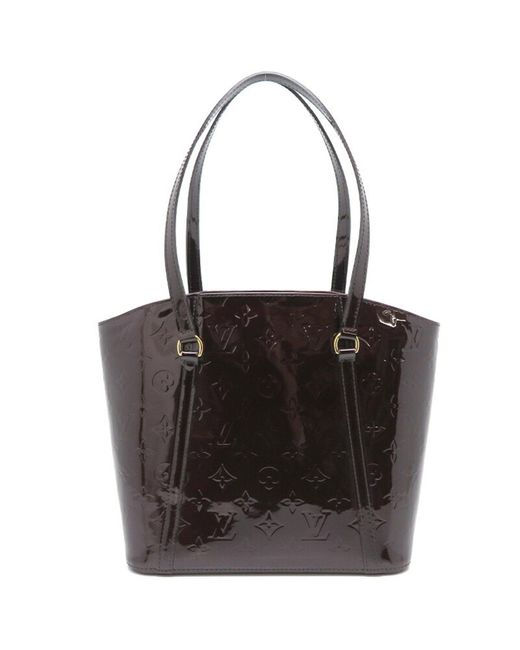 Louis Vuitton Black Avalon Canvas Shoulder Bag (pre-owned)