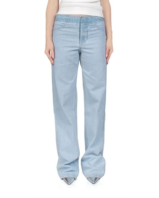 Christopher Esber Blue Deconstructed Jean