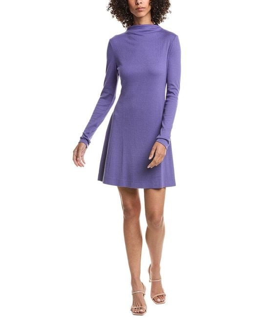 Michael Stars Purple Kit Swing Dress