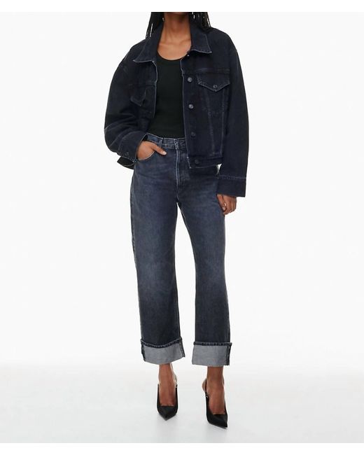 Citizens of Humanity Blue Fran Ankle Jean
