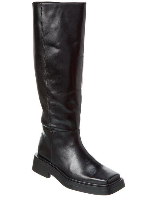 Vagabond Black Eyra Leather Tall Boot