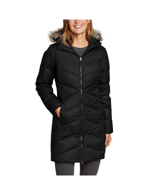 Eddie Bauer Classic Down Parka in Black Lyst
