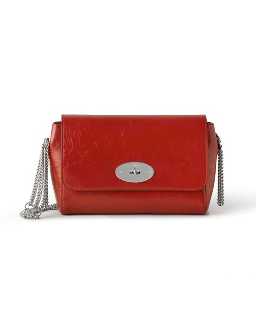 Mulberry Red Medium Triple Chain Lily