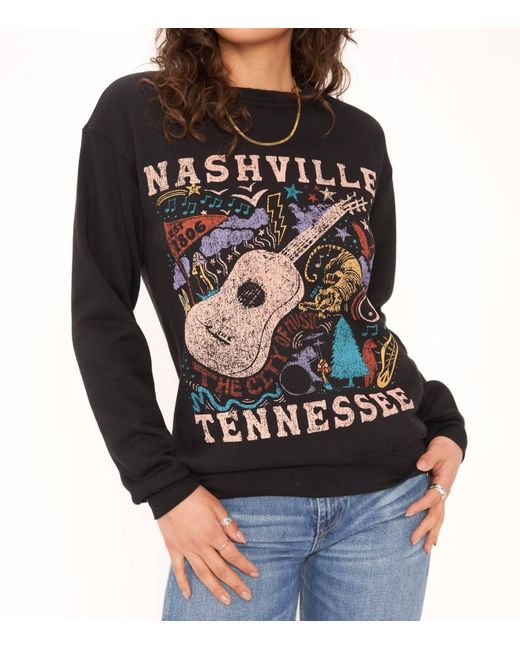 Project Social T Black Nashville Sweatshirt