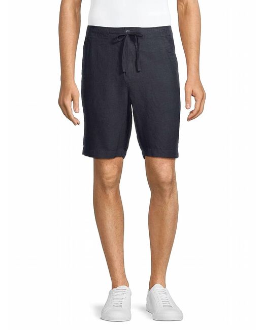 Vince Blue Lightweight Hemp Shorts for men