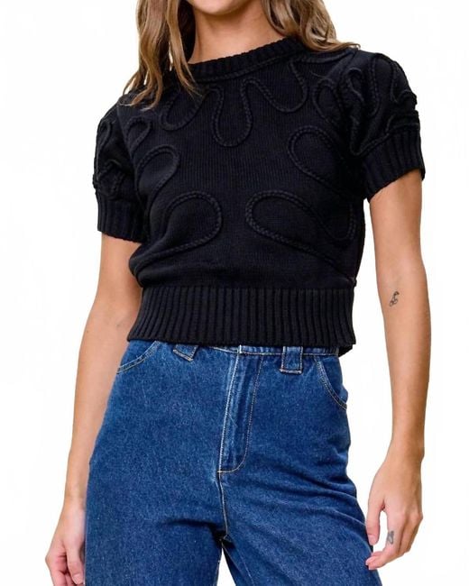 Cleobella Black Tammy Sweater