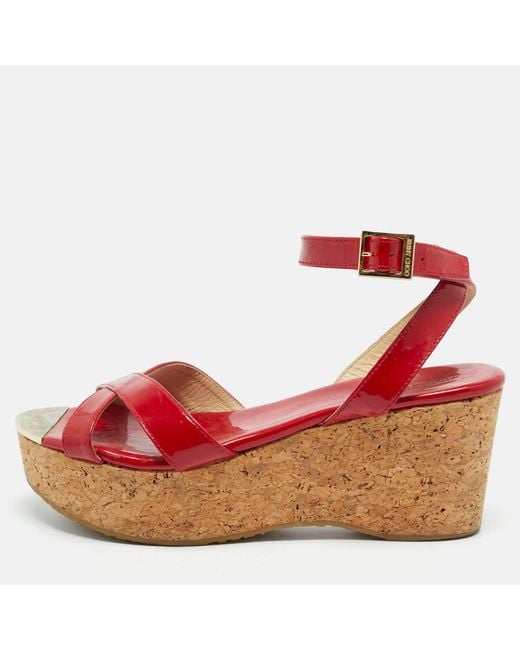 Jimmy Choo Red Panther