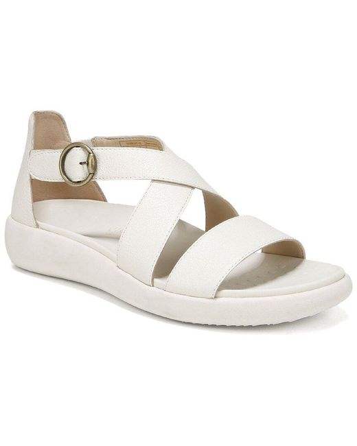 Vionic White Harmony Rx Leather Strappy