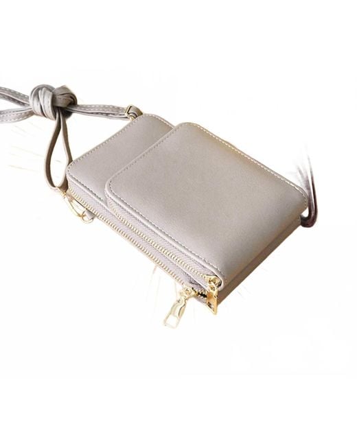 42Pops Gray Crossbody Messenger Bag