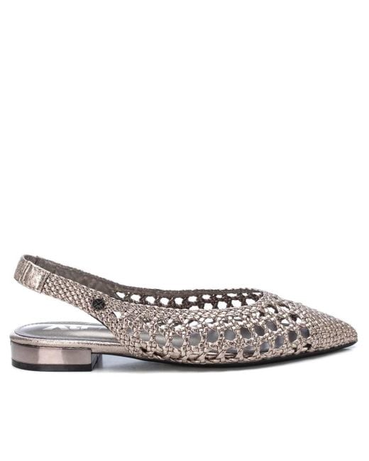 Xti Gray Ballerinas