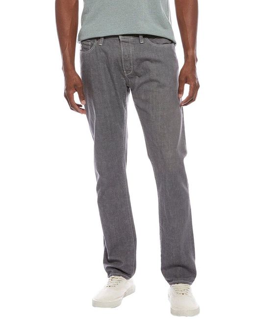 Todd Snyder Gray Lightweight Pewter Slim Fit Jean for men