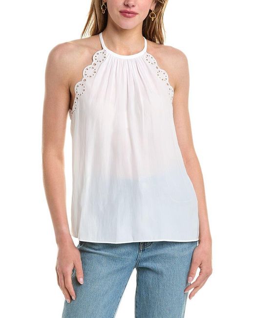 Ramy Brook White Calla Top