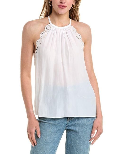 Ramy Brook White Calla Top