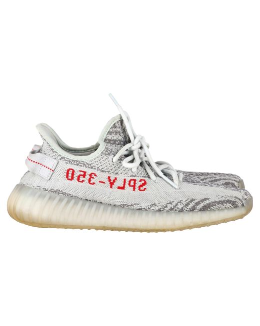 Yeezy White Adidas X Boost 350 V2 Sneakers for men
