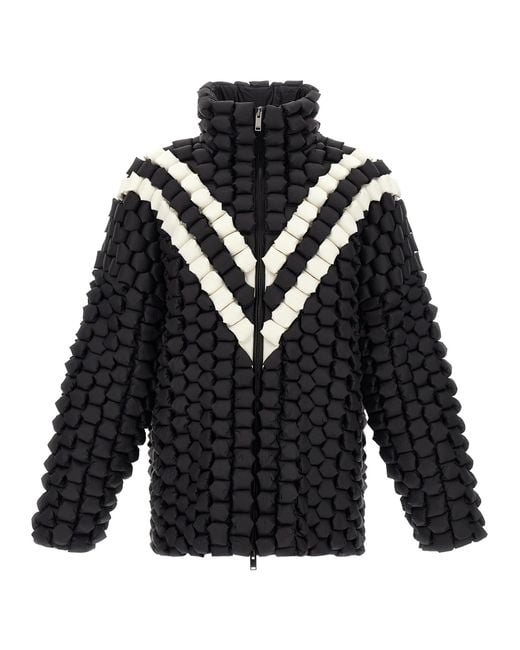 RAXXY Blue 3D Down Jacket Puffer Jackets