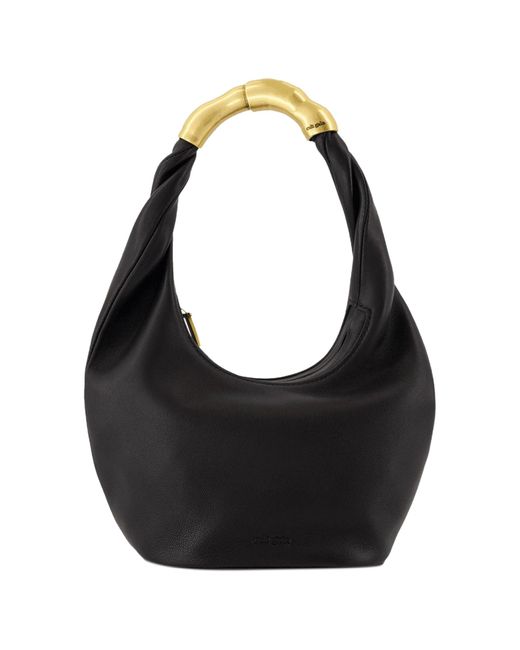 Cult Gaia Black Meerah Top Handle Shoulder Bag