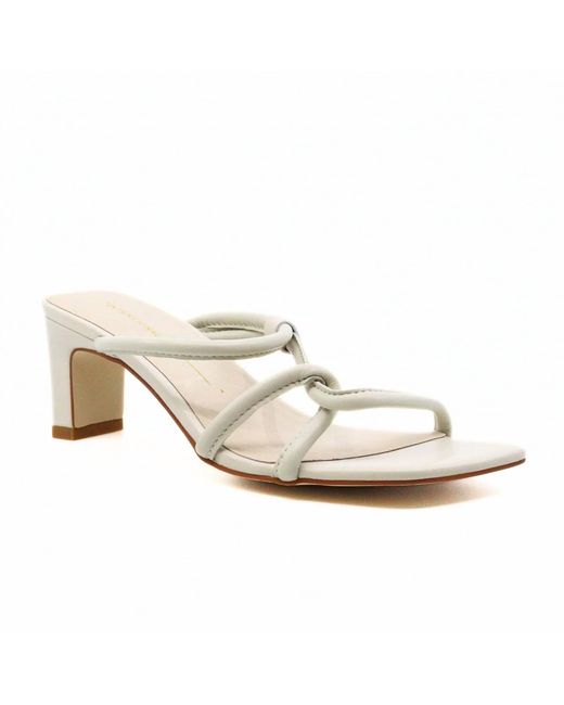 INTENTIONALLY ______ White Willow Heeled Sandals