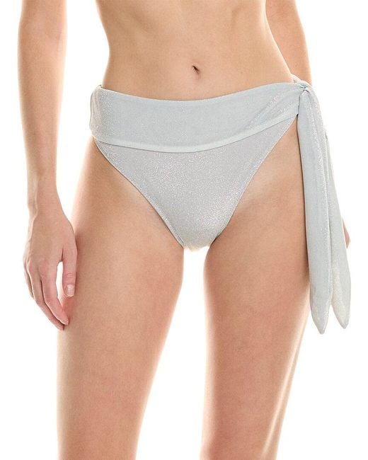 Ramy Brook Gray Nova Bikini Bottom