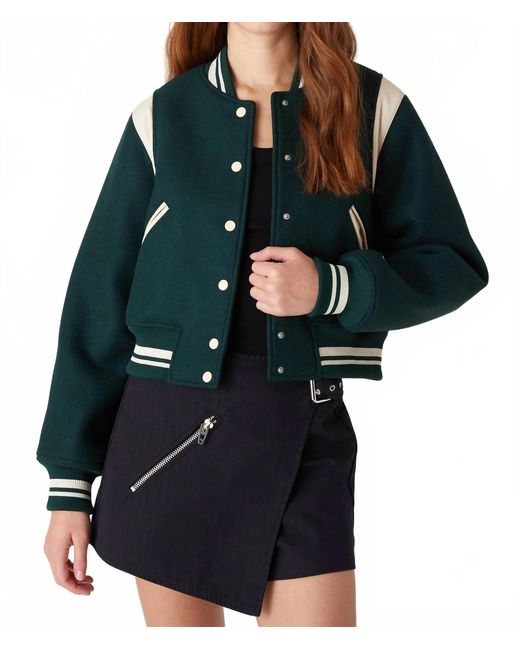 Blank NYC Green Smart Move Jacket