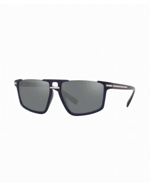 Versace Gray Greca Ve4363 Rectangle Sunglasses for men