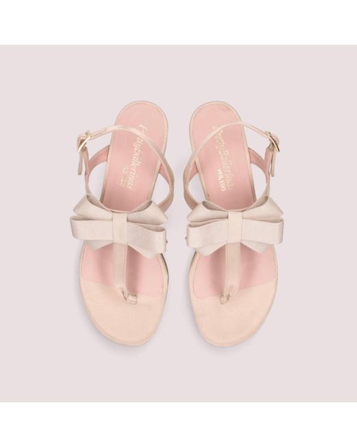 Pretty Ballerinas Pink Lulu Heel Sandal