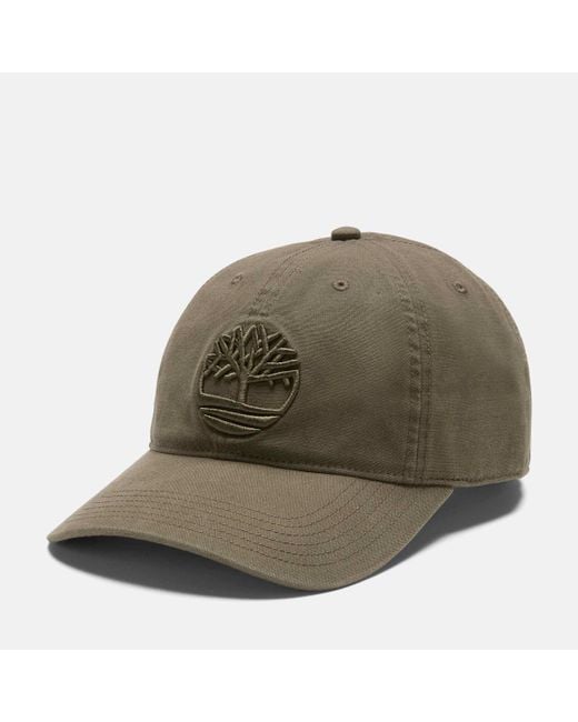 Timberland Green Soundview Embroidered Baseball Cap for men