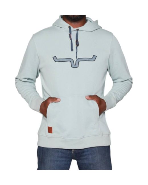 Kimes Ranch Blue Beach Glass Hoodie for men