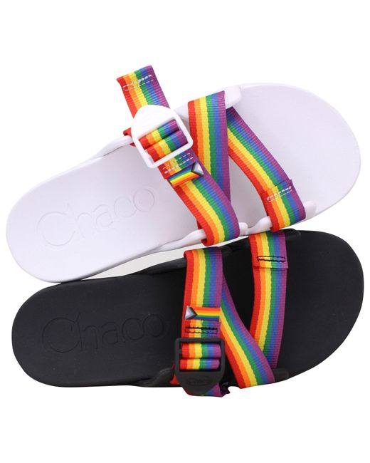 glide blue chacos